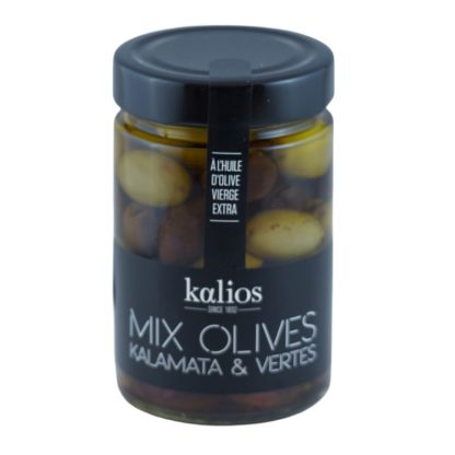 mix d'olives Kalamata et vertes