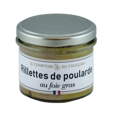rillettes de poularde au foie gras
