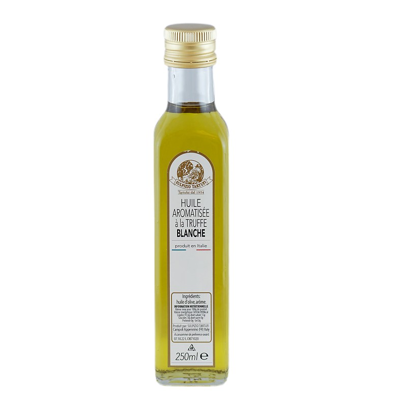 Huile d'olive aromatisée à la truffe blanche 25cl - Épicerie salée