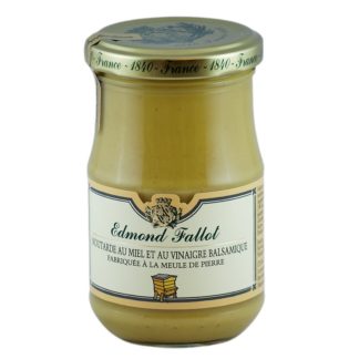 moutarde au miel et vinaigre balsamique
