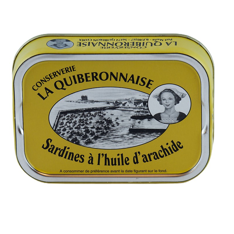 Sardines millésimées à l'huile d'arachide - La Quiberonnaise