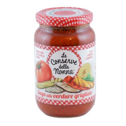 sauce tomate aux légumes grillés