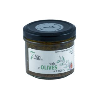 purée d'olives aux figues