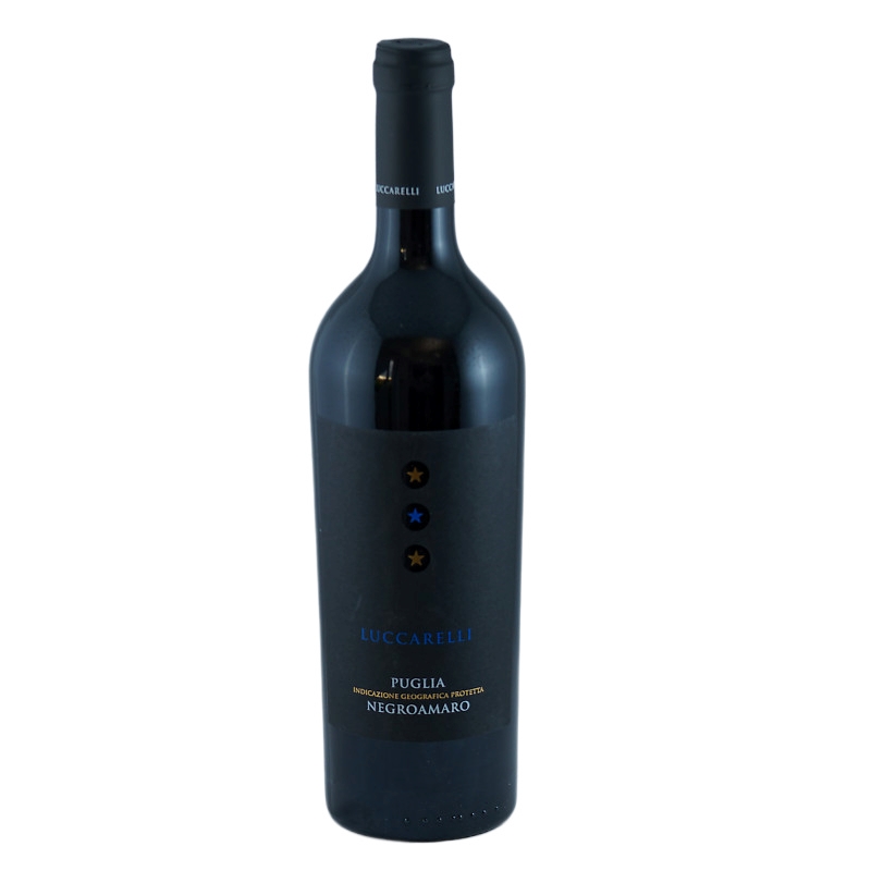 vin roulge Lucarelli negroamaro