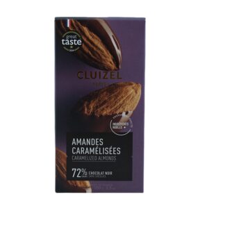 tablette amandes caramélisées