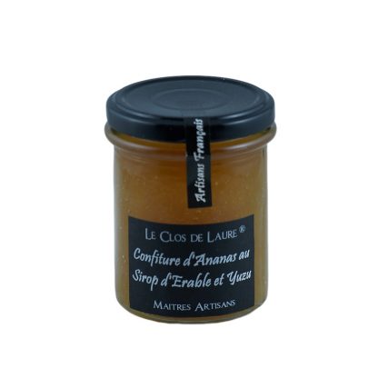 confiture d'ananas et yuzu