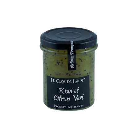 confiture kiwi et citron vert