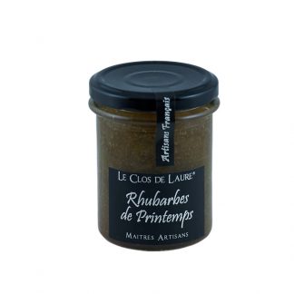 confiture rhubarbes de printemps