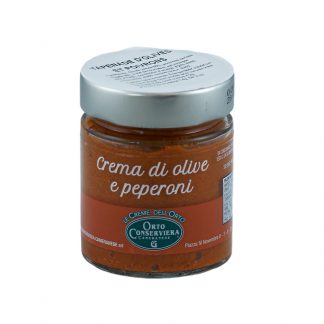 crème d'olive et poivron