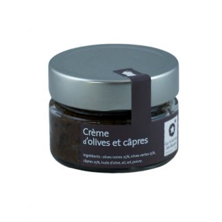 crème d'olives et câpres