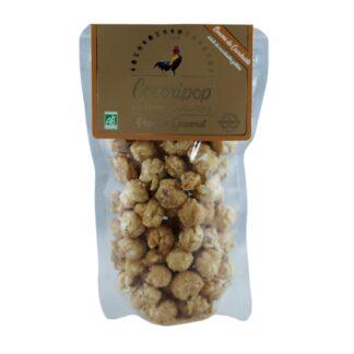 pop corn au beurre de cacahuète