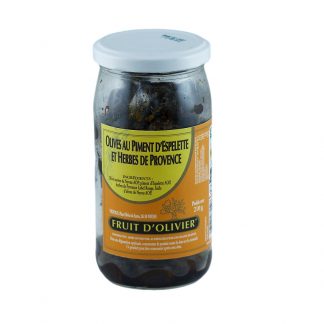 olives au piment d'Espelette