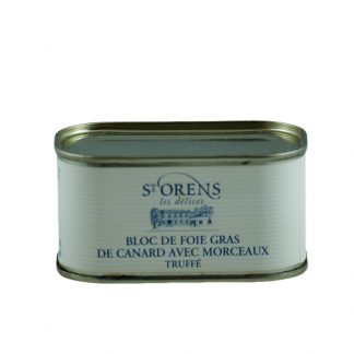 bloc de foie gras truffé