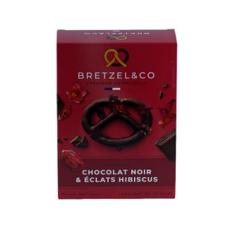 bretzels chocolat noir hibiscus