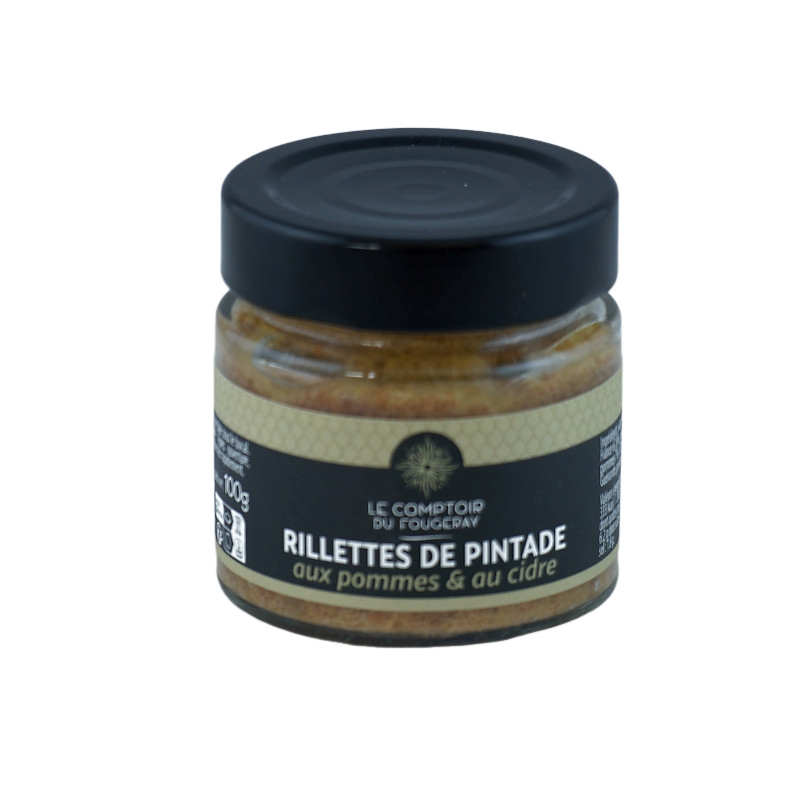 rillettes de pintade au pommes