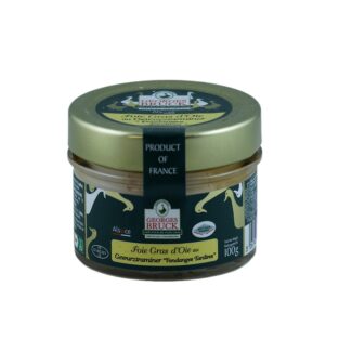 foie gras d'oie au gewurztraminer