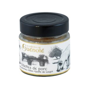 rillettes de porc aux pommes rôties