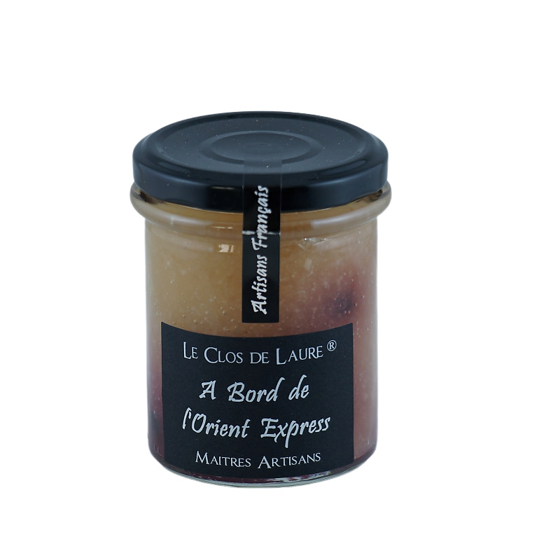 confiture "A bord de l'Orient Express"