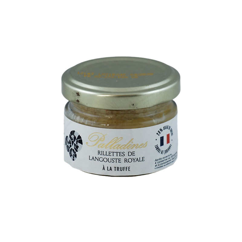 rillettes de langouste royale à la truffe