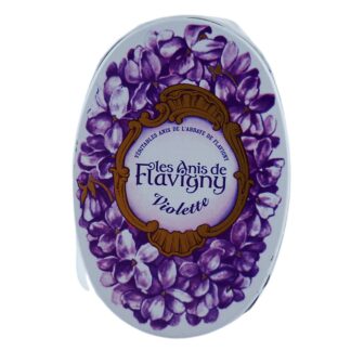 Bonbons à la Violette - boite ovale - Les Anis de Flavigny - 50g