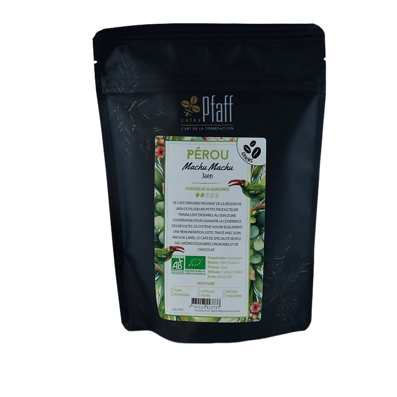 café Pérou Machu Machu
