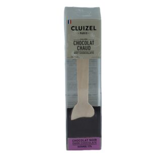 cuillère chocolat chaud noir